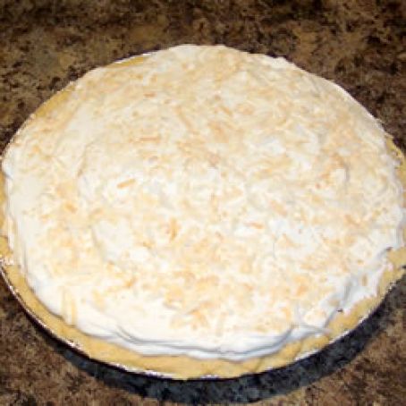 Old Fashioned Coconut Cream Pie