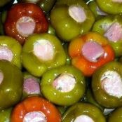 Snacks (Stuffed Cherry Peppers)