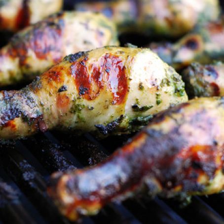 Grilled Green Chicken
