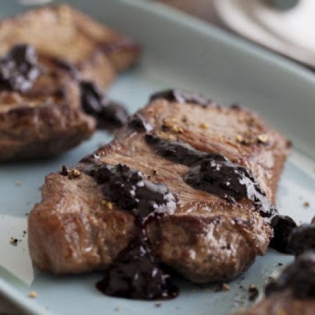 Balsamic Blueberry Steak Sauce