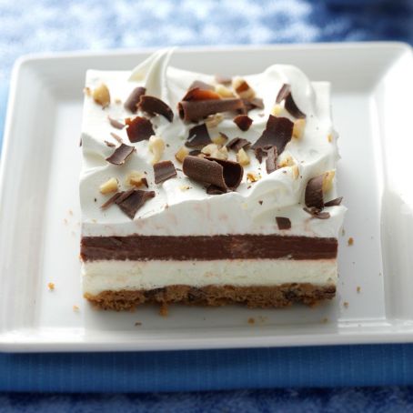 Easy Four-Layer Chocolate Dessert