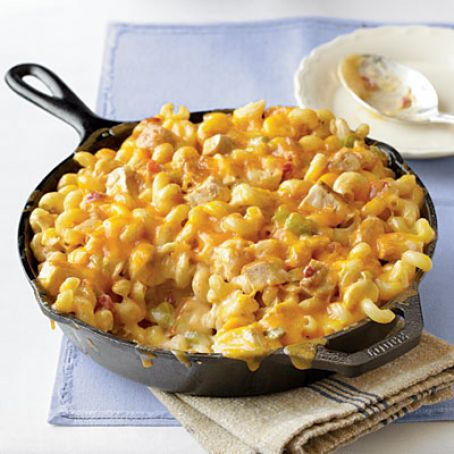 King Ranch Chicken Mac and Cheese