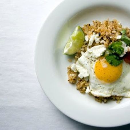 HASH BROWN RICE w/EGGS