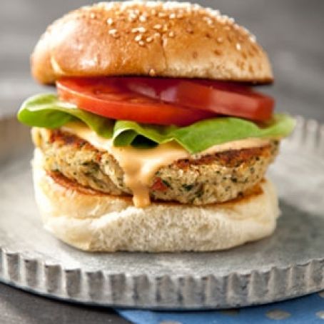GUILT FREE VEGGIE BEAN BURGER
