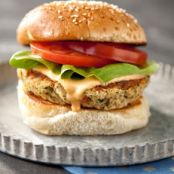 GUILT FREE VEGGIE BEAN BURGER