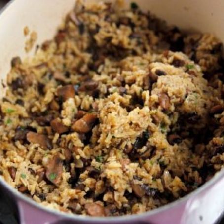 Mushroom Pilaf