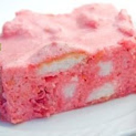 Simple Strawberry Jello Cake