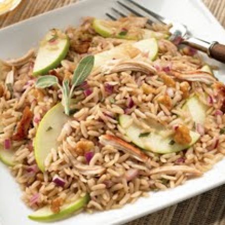 Chicken, Apple, Walnut and Brown Rice Salad