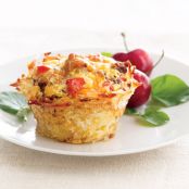 Cheesy Hash Brown Cups