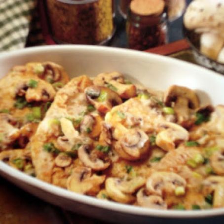 Sauteed Chicken with Mushrooms
