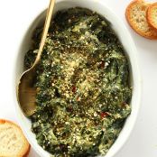 Creamy spinach and kale dip
