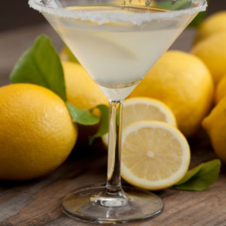 Iced Lemon Martini