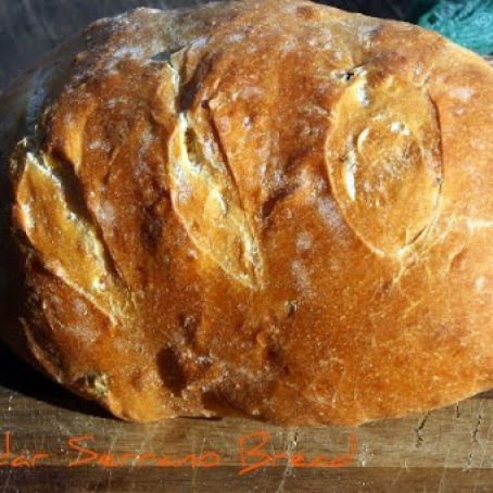 Cheddar Serrano Bread