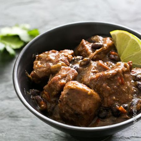 Santa Fe Pork and Black Bean Stew