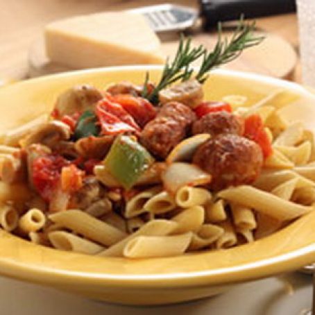 Chicken & Sausage Cacciatore