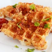 Waffle-Iron Hashbrowns