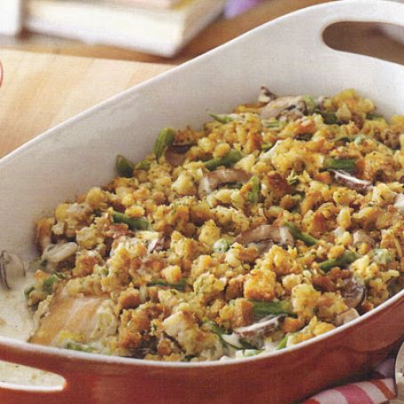 CHICKEN AND GREEN BEAN CASSEROLE