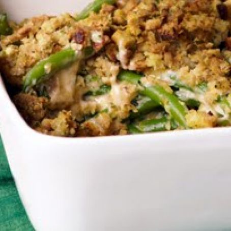 Cheesy Green Bean Casserole