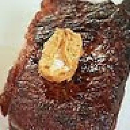 Seared Strip Steaks with North African-Spiced Butter