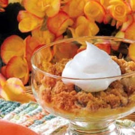 Microwave Apple Crisp