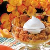 Microwave Apple Crisp