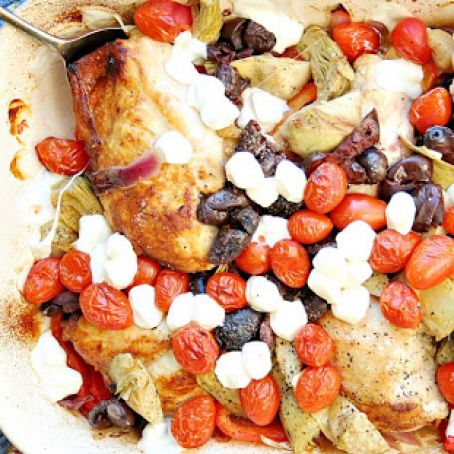 Mediterranean Baked Chicken