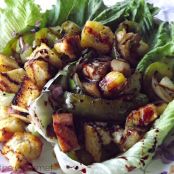 Grilled Veggie and Pineapple Salad