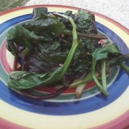 Sweet and Spicy Spinach