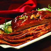 Beef Brisket with Mushrooms and Pearl Onions