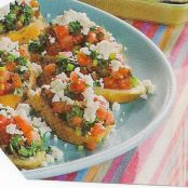 Fresh Herb-Tomato Crostini