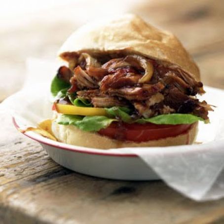 Pulled Pork with Root Beer Sauce