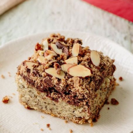 Chocolate Banana Crumb Cake