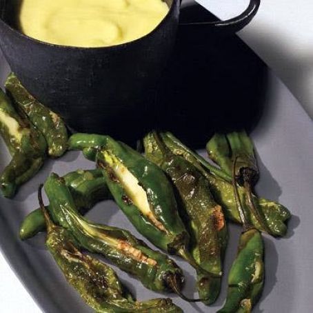 PADRON PEPPERS STUFFED w/TETILLA CHEESE