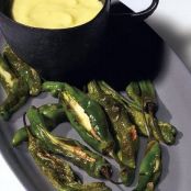 PADRON PEPPERS STUFFED w/TETILLA CHEESE