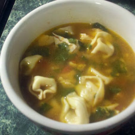 Chicken Tortellini Soup