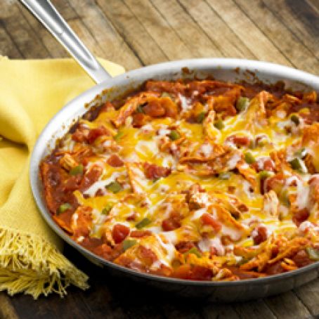 CHICKEN ENCHILADA SKILLET