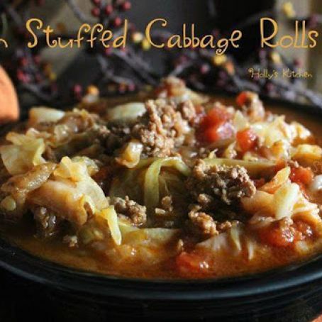 UNSTUFFED CABBAGE ROLLS SOUP
