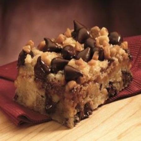 Chocolate Chip Toffee Bars