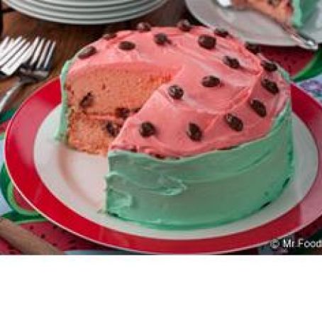 Layered Watermelon Cake