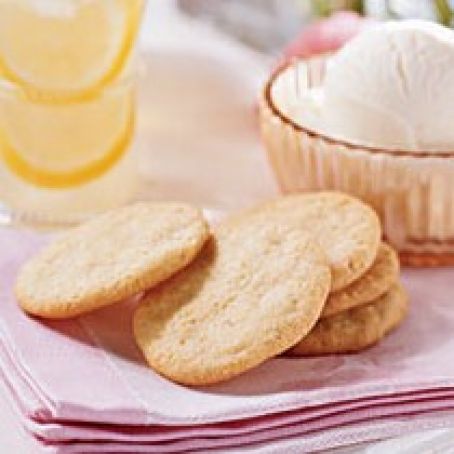Lemon Cornmeal Cookies
