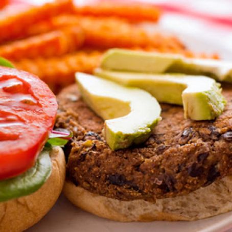 Spicy Black Bean Burger