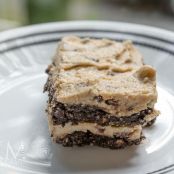 Chocolate Chocolate Chip Cookie Dough Bars