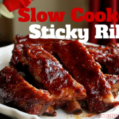 Slow Cooker Sticky Ribs