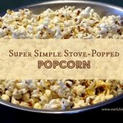 Simple Stove-Popped Popcorn