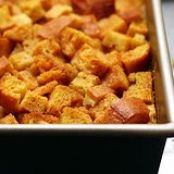 pumpkin bread pudding