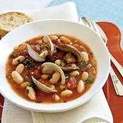 Steamed Clams Fagioli