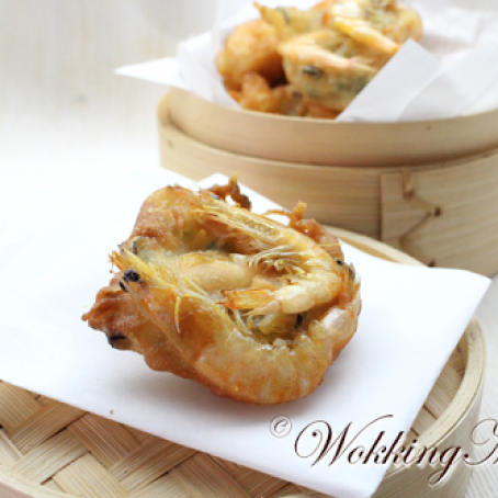 SNACKS - Fried Prawn Fitters