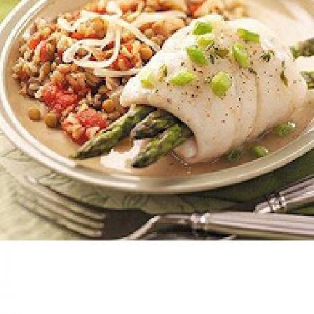 Asparagus Fish Bundles