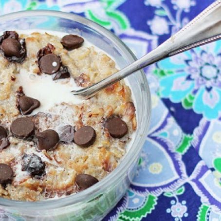 oatmeal - Coconut Cookie Dough Oatmeal