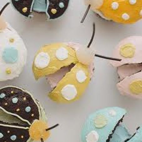 Lady Bug Cupcakes